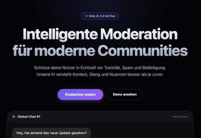 AI generated website 1