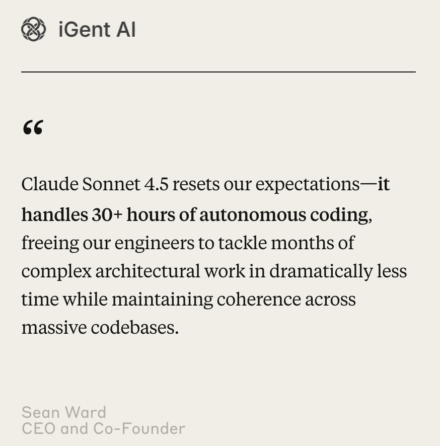 Claude Sonnet 4.5 Coding & Agentic Capabilities