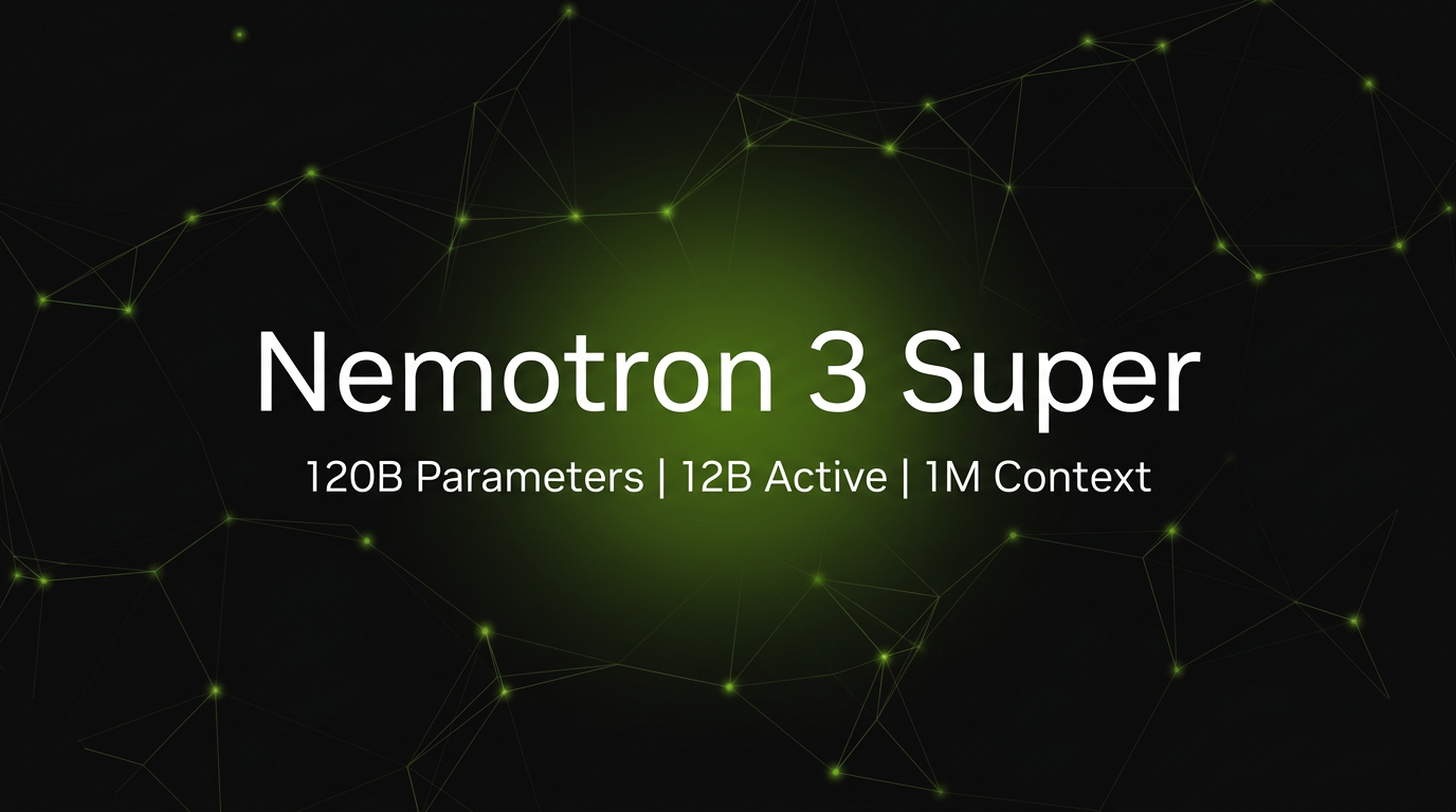 Nemotron 3 Super: Pricing, Benchmarks, Architecture & API