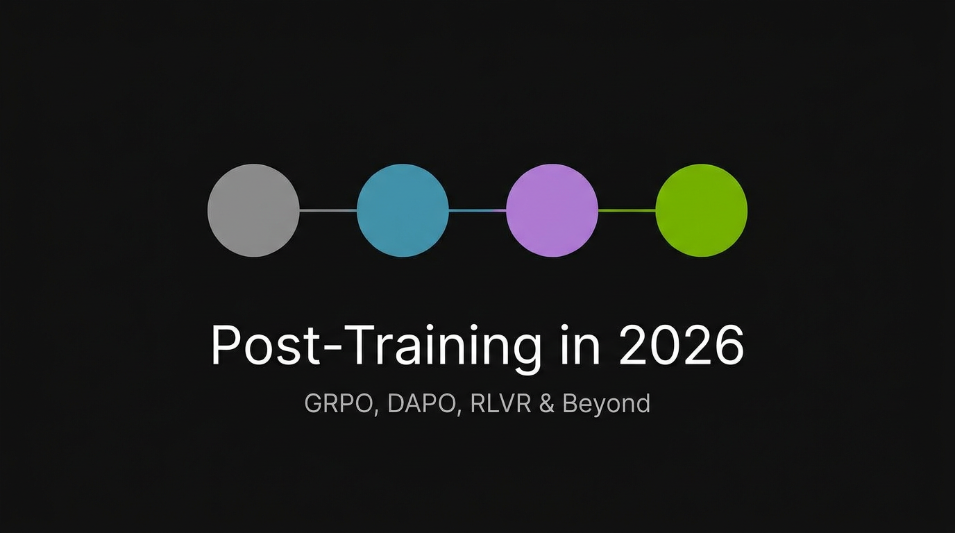 Post-Training in 2026: GRPO, DAPO, RLVR & Beyond