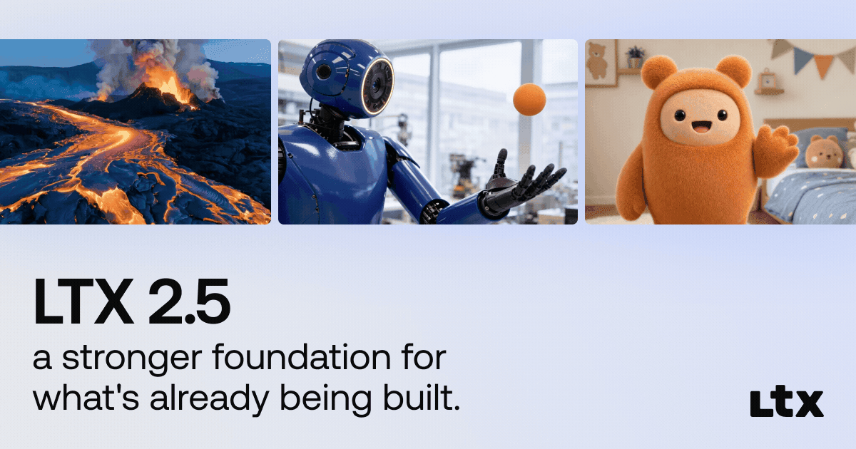 LTX-2.5 Fast & Pro: Lightricks' Open Video Foundation
