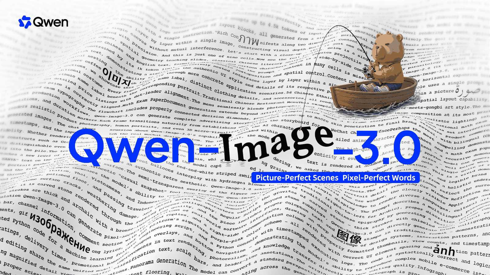 Qwen Image 3.0 & 3.0 Pro: Dense Layouts, 10px Text, 12 Languages